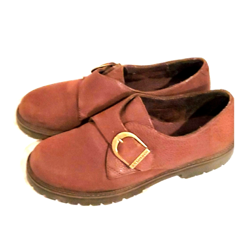 Women's vintage bass buckle shoes 7M
